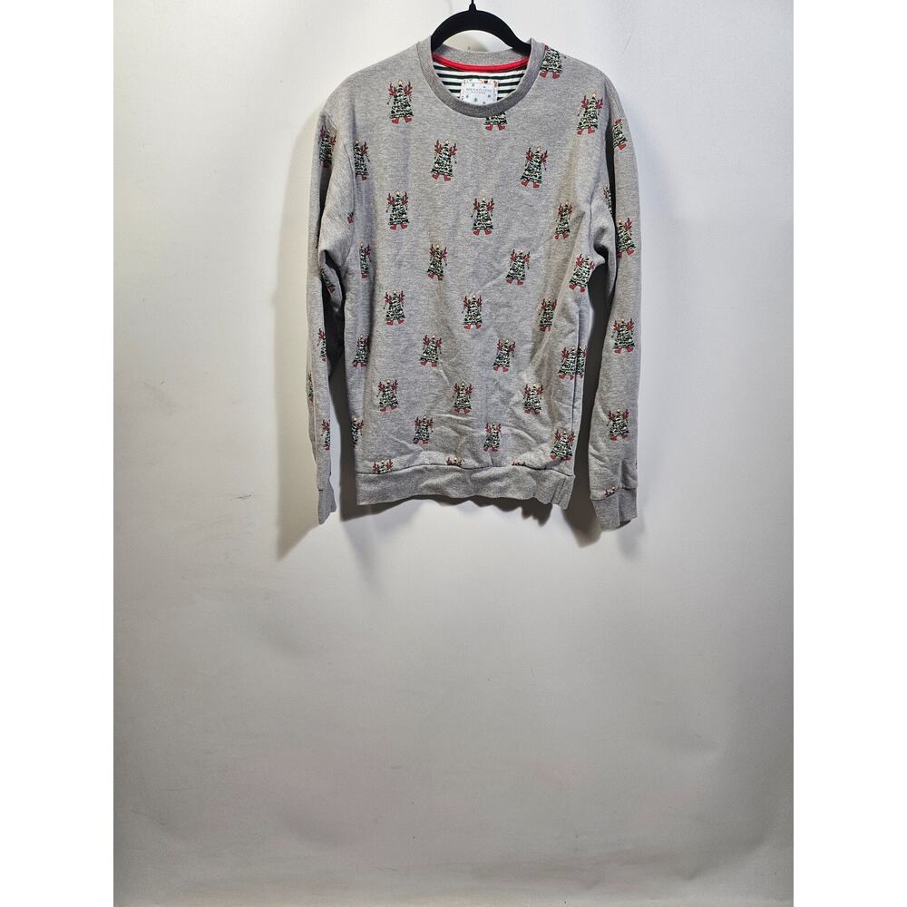 DENIM & FLOWER, Ricky Singh Men's Size Large Christmas Tree Sweater Holiday
